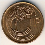 1 Пенни,  Ирландия 1990 год.