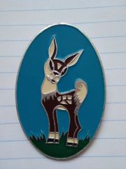 Значок оленятко