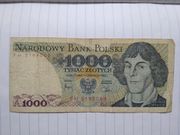 1000 злотих 1982 Польща